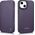iCarer iCarer CE Premium Leather Folio Case skórzane etui iPhone 14 Plus z klapką magnetyczne MagSafe ciemnofioletowy (WMI14220715-DP)