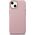 iCarer iCarer Litchi Premium Leather Case skórzane etui iPhone 14 Plus magnetyczne z MagSafe różowy (WMI14220711-PK)