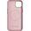 iCarer iCarer Litchi Premium Leather Case skórzane etui iPhone 14 Plus magnetyczne z MagSafe różowy (WMI14220711-PK)