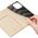 Dux Ducis Dux Ducis Skin Pro etui do Xiaomi Redmi 11A / Poco C55 / Redmi 12C pokrowiec z klapką portfel na kartę podstawka złote