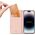 Dux Ducis Etui do iPhone 15 Pro Max pokrowiec z klapką i portfelem Dux Ducis Skin Pro - różowe