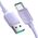 Kabel USB Joyroom USB-A - USB-C 1.2 m Fioletowy (JYR761)