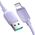 Kabel USB Joyroom USB-A - Lightning 1.2 m Fioletowy (JYR765)
