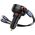 Ładowarka Baseus Ładowarka samochodowa Baseus Enjoyment USB z kablem USB-C i Lightning 60 W (czarna)