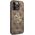 Guess Guess GUHCP15L4GMGBR iPhone 15 Pro 6.1" brązowy/brown hardcase 4G Big Metal Logo