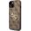 Guess Guess GUHCP15S4GMGBR iPhone 15 6.1" brązowy/brown hardcase 4G Big Metal Logo