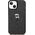Karl Lagerfeld Karl Lagerfeld KLHMP15SHFCKNOK iPhone 15 6.1" czarny/black hardcase IML Ikonik MagSafe