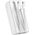 Powerbank Joyroom Powerbank Joyroom JR-PBC06 10000mAh 30W + wbudowane kable USB-C, Lightning biały