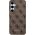 Guess Guess GUOHCSA35G4GFBR A35 A356 brązowy/brown hardcase 4G Metal Gold Logo