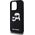 Karl Lagerfeld Karl Lagerfeld KLHMP15LSKCHPPLK iPhone 15 Pro 6.1" czarny/black hardcase Silicone Karl & Choupette MagSafe
