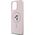 Karl Lagerfeld Karl Lagerfeld KLHMP15XSCMKCRHP iPhone 15 Pro Max 6.7" różowy/pink hardcase Silicone Karl & Choupette Ring MagSafe