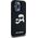 Karl Lagerfeld Karl Lagerfeld KLHMP15XSKCHPPLK iPhone 15 Pro Max 6.7" czarny/black hardcase Silicone Karl & Choupette MagSafe