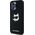 Karl Lagerfeld Karl Lagerfeld KLHMP15LSCHPPLK iPhone 15 Pro 6.1" czarny/black hardcase Silicone Choupette Head MagSafe