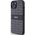 DKNY DKNY DKHCP14SPRTHSLK iPhone 14 / 15 / 13 6.1" czarny/black hardcase Leather Mono Stripe & Metal Logo