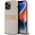 DKNY DKNY DKHCP14LPRTHSLP iPhone 14 Pro 6.1" różowy/pink hardcase Leather Mono Stripe & Metal Logo