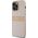 DKNY DKNY DKHCP14LPRTHSLP iPhone 14 Pro 6.1" różowy/pink hardcase Leather Mono Stripe & Metal Logo