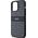 DKNY DKNY DKHCP14LPRTHSLK iPhone 14 Pro 6.1" czarny/black hardcase Leather Mono Stripe & Metal Logo