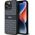 DKNY DKNY DKHCP14XPRTHSLK iPhone 14 Pro Max 6.7" czarny/black hardcase Leather Mono Stripe & Metal Logo