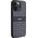 DKNY DKNY DKHCP14XPRTHSLK iPhone 14 Pro Max 6.7" czarny/black hardcase Leather Mono Stripe & Metal Logo