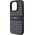 DKNY DKNY DKHCP15LPRTHSLK iPhone 15 Pro 6.1" czarny/black hardcase Leather Mono Stripe & Metal Logo
