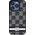 DKNY DKNY DKHCP15LPCPTSSK iPhone 15 Pro 6.1" czarny/black hardcase Leather Checkered Mono Pattern & Printed Stripes