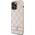 DKNY DKNY DKHCP14XPCPTSSP iPhone 14 Pro Max 6.7" różowy/pink hardcase Leather Checkered Mono Pattern & Printed Stripes