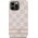DKNY DKNY DKHCP14XPCPTSSP iPhone 14 Pro Max 6.7" różowy/pink hardcase Leather Checkered Mono Pattern & Printed Stripes