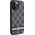 DKNY DKNY DKHCP14XPCPTSSK iPhone 14 Pro Max 6.7" czarny/black hardcase Leather Checkered Mono Pattern & Printed Stripes