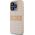 DKNY DKNY DKHCP15LPRTHSLP iPhone 15 Pro 6.1" różowy/pink hardcase Leather Mono Stripe & Metal Logo