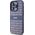 DKNY DKNY DKHCP15LPRTHSLB iPhone 15 Pro 6.1" niebieski/blue hardcase Leather Mono Stripe & Metal Logo