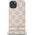DKNY DKNY DKHCP15SPCPTSSP iPhone 15 / 14 / 13 6.1" różowy/pink hardcase Leather Checkered Mono Pattern & Printed Stripes