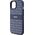 DKNY DKNY DKHCP15SPRTHSLB iPhone 15 / 14 / 13 6.1" niebieski/blue hardcase Leather Mono Stripe & Metal Logo