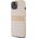 DKNY DKNY DKHCP15SPRTHSLP iPhone 15 / 14 / 13 6.1" różowy/pink hardcase Leather Mono Stripe & Metal Logo