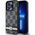 DKNY DKNY DKHCP15XPCPTSSK iPhone 15 Pro Max 6.7" czarny/black hardcase Leather Checkered Mono Pattern & Printed Stripes