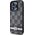 DKNY DKNY DKHCP15XPCPTSSK iPhone 15 Pro Max 6.7" czarny/black hardcase Leather Checkered Mono Pattern & Printed Stripes