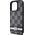 DKNY DKNY DKHCP15XPCPTSSK iPhone 15 Pro Max 6.7" czarny/black hardcase Leather Checkered Mono Pattern & Printed Stripes