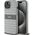 DKNY DKNY DKHCP15SPRTHSLE iPhone 15 / 14 / 13 6.1" beżowy/beige hardcase Leather Mono Stripe & Metal Logo