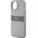 DKNY DKNY DKHCP15SPRTHSLE iPhone 15 / 14 / 13 6.1" beżowy/beige hardcase Leather Mono Stripe & Metal Logo