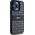 DKNY DKNY DKHCP15XPRTHSLK iPhone 15 Pro Max 6.7" czarny/black hardcase Leather Mono Stripe & Metal Logo