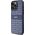 DKNY DKNY DKHCP15XPRTHSLB iPhone 15 Pro Max 6.7" niebieski/blue hardcase Leather Mono Stripe & Metal Logo