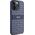 DKNY DKNY DKHCP15XPRTHSLB iPhone 15 Pro Max 6.7" niebieski/blue hardcase Leather Mono Stripe & Metal Logo
