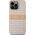 DKNY DKNY DKHCP15XPRTHSLP iPhone 15 Pro Max 6.7" różowy/pink hardcase Leather Mono Stripe & Metal Logo