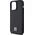 DKNY DKNY DKHMP13LPSHRPSK iPhone 13 Pro / 13 6.1" czarny/black hardcase Leather Pattern Metal Logo MagSafe