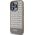 DKNY DKNY DKHMP15LPSOSPW iPhone 15 Pro 6.1" brązowy/brown hardcase Leather Printed Pattern Metal Logo MagSafe