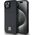 DKNY DKNY DKHMP15SPSHRPSK iPhone 15 / 14 / 13 6.1" czarny/black hardcase Leather Pattern Metal Logo MagSafe