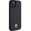 DKNY DKNY DKHMP15MPSHRPSK iPhone 15 Plus / 14 Plus 6.7" czarny/black hardcase Leather Monogram Pattern Metal Logo MagSafe