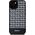 DKNY DKNY DKHMP15SPSOSPK iPhone 15 / 14 / 13 6.1" czarny/black hardcase Leather Printed Pattern Metal Logo MagSafe