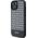 DKNY DKNY DKHMP15SPSOSPK iPhone 15 / 14 / 13 6.1" czarny/black hardcase Leather Printed Pattern Metal Logo MagSafe
