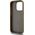 DKNY DKNY DKHMP15XPSHRPSW iPhone 15 Pro Max 6.7" brown/brown hardcase Leather Pattern Metal Logo MagSafe