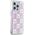 DKNY DKNY Liquid Glitter Multilogo - Etui iPhone 15 Pro (różowy)